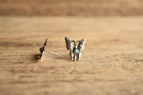 Butterfly Turquoise Earrings