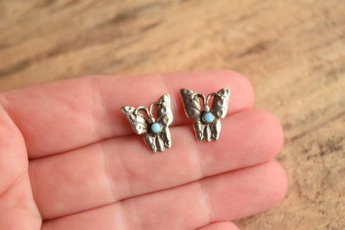 Butterfly Turquoise Earrings