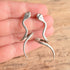 Sterling Silver Snake Earrings