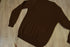 Brown Poodle Novelty Sweater - Medium