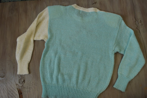 1980's Blue Sweater - M/L