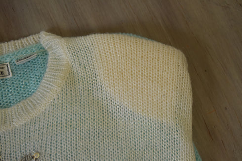 1980's Blue Sweater - M/L