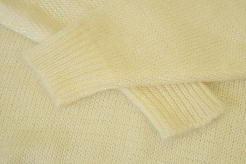 1980's Off White Sweater - M/L