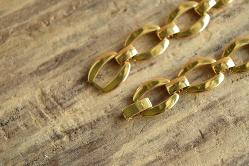 Golden Chain Necklace - 18 inch