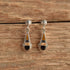 Rick Tolino Navajo Inlay Onxy, Jasper & Tiger Eye Earrings