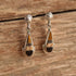 Rick Tolino Navajo Inlay Onxy, Jasper & Tiger Eye Earrings