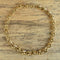1980's chunky gold toned necklace