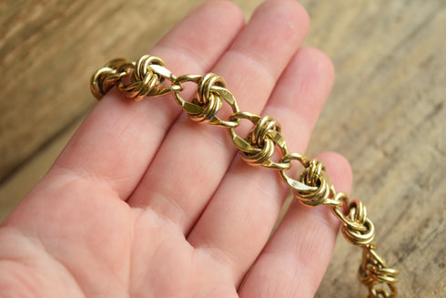 Chunky Golden Chain Necklace