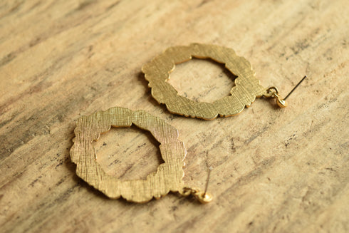 Floral Drop Earrings