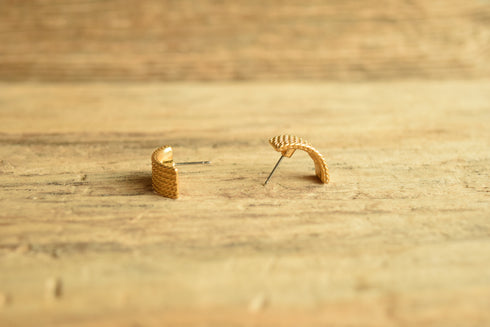 Gold Rope Earrings
