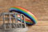 Rainbow Plastic Bangle