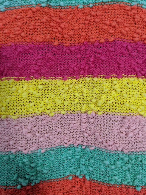 Boutique Moschino Striped Knit Dress - Size 4