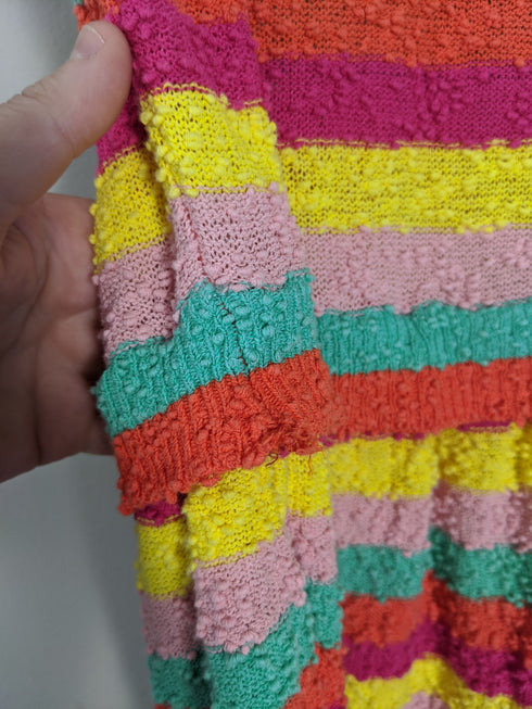 Boutique Moschino Striped Knit Dress - Size 4