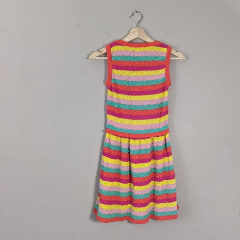 Boutique Moschino Striped Knit Dress - Size 4