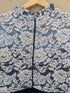 PAPER DOLLS london Blue Lace Dress - Size 8