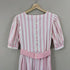 Vintage 80's Pink Seaside Cotton Dress - Size 7/8
