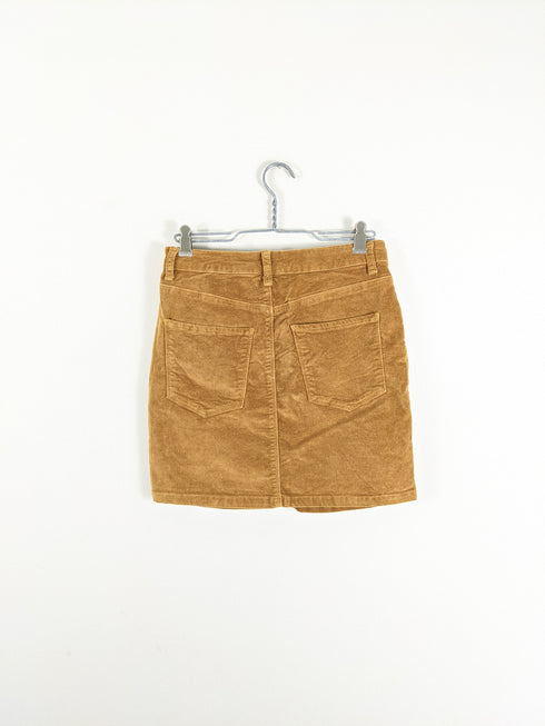 Brandy Melville Tan Mini Skirt - Small