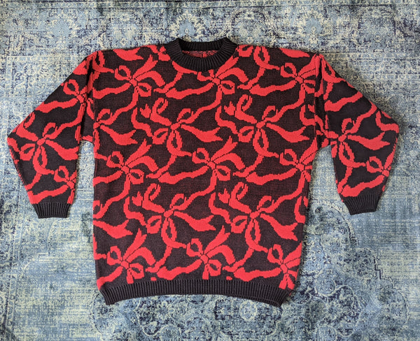 Red Bow Sweater