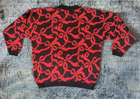 Red Bow Sweater