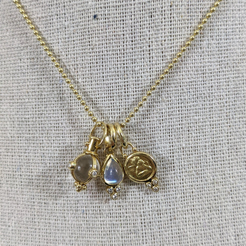 Temple St. Clair 18K Signature Charm Necklace