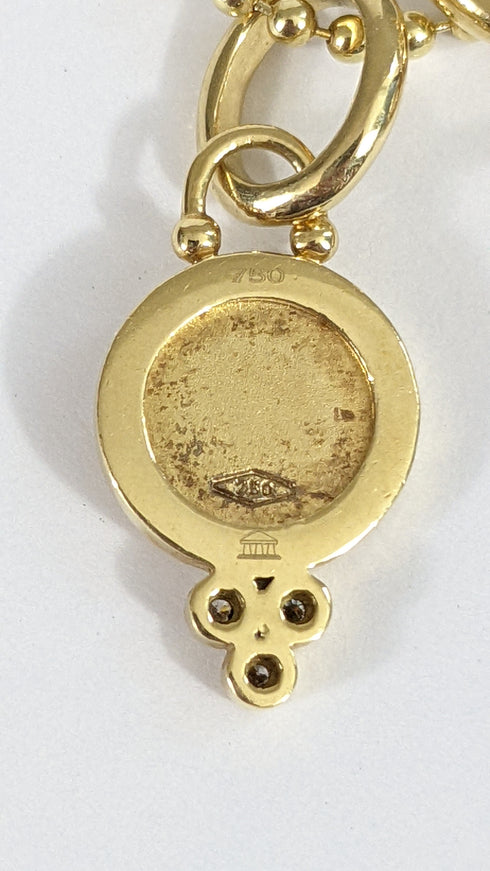 Temple St. Clair 18K Signature Charm Necklace