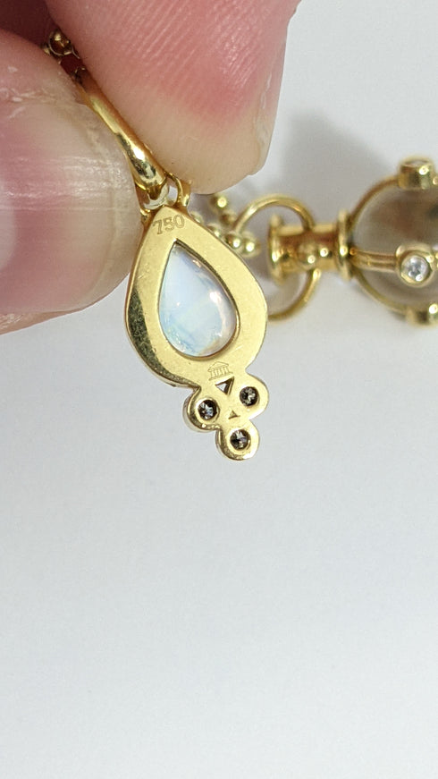 Temple St. Clair 18K Signature Charm Necklace