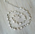 Swarovski Daisy Chain Pearl and Rhinestone Necklace