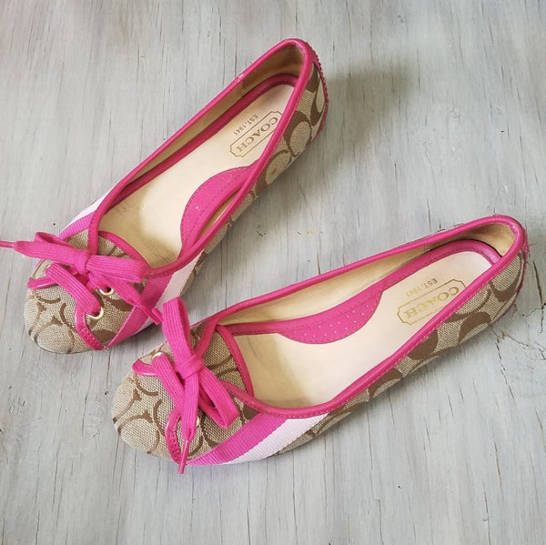 Coach Janelle flats - Size 6