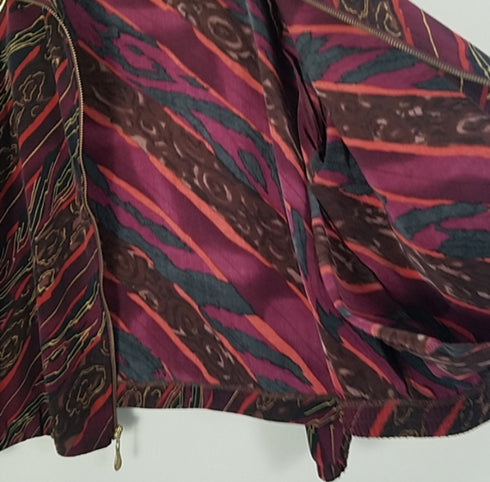 Maroon and Gold Track Jacket