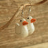 Duck Shaped Dangle Earrings