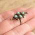 Snake Eye Turquoise Ring - Size 5 1/5