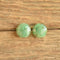 Round Green Vintage Earrings