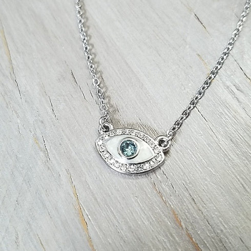 Lia Sophia Eye Necklace
