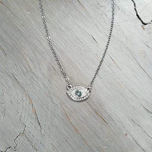 Lia Sophia Eye Necklace