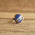 Blue Banded Agate Dome Ring