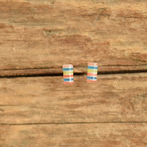 Candy Stripe Earrings