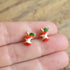 Apple Core Studs