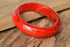 Marbled Red Bakelite Bangle