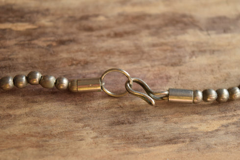 Chunky Geometric Vintage Silver Necklace