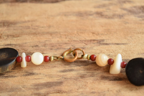 Bohemian beaded necklace