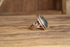 Lutz Whitebird Turquoise Ring Size 9.5
