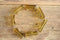 Vintage Lucite bracelet beads - large chunky beads - see through beads - clear yellow beads - translucent beads - large bracelet beads