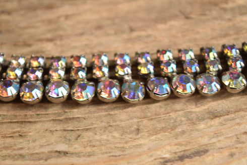 Aurora Borealis Rhinestone Necklace