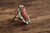 Coral Branch Ring - Size 7.5