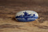 Dutch Windmill Brooch by Delft Pottery