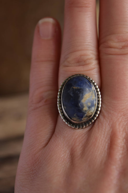 Sodalite Ring - Size 6