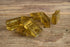 Vintage Lucite bracelet beads - large chunky beads - see through beads - clear yellow beads - translucent beads - large bracelet beads