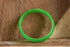 Green Apple Bakelite bangle bracelet
