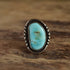 Ed Kee Pale Turquoise Navajo Ring
