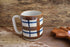 Hand Painted Stoneware Vintage Mug